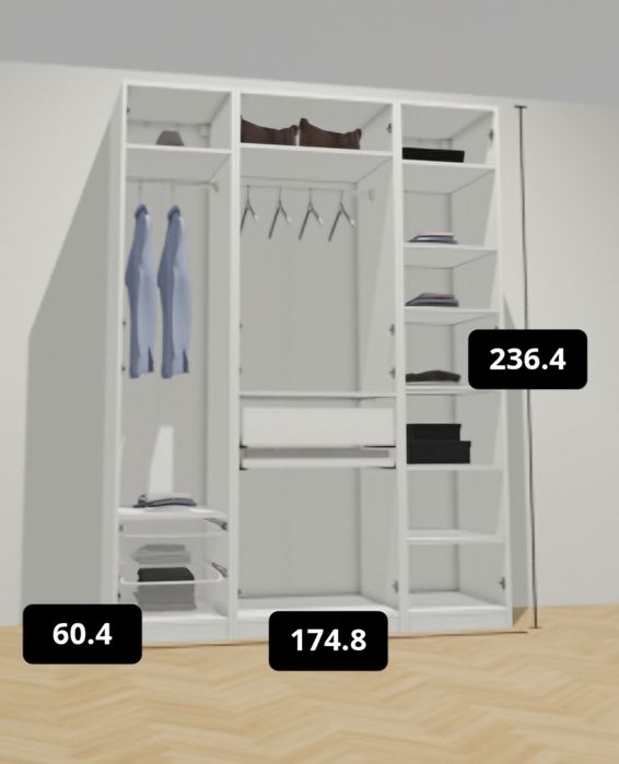 Dressing Ikea ( 175×238×60 )
