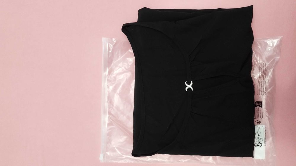 Нова дамска блуза/потник, черно