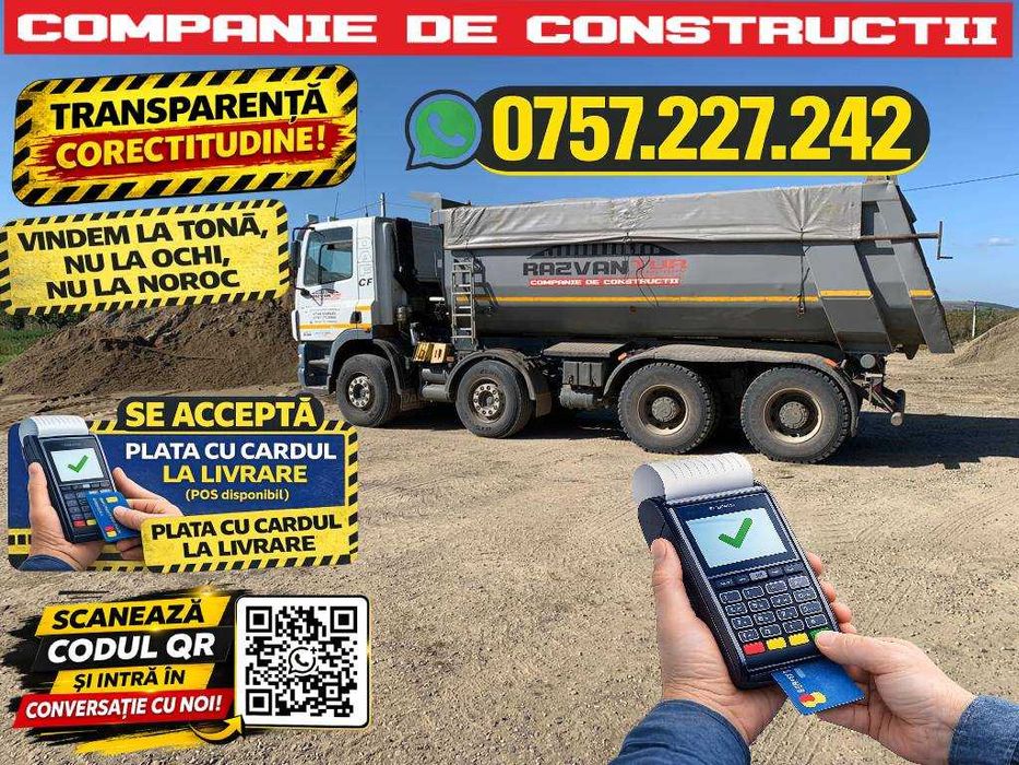 Refuz de ciur iasi 32–63 mm | Piatră pentru dren și drum | Nisip iasi