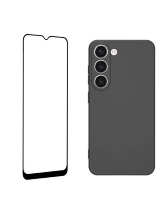 Samsung A02S/A04S/A05/A06/A07 Pachet 360 Husa Silicon si Folie Sticla