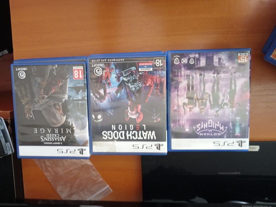 Диски playstation 4 и playstation 5