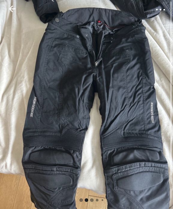 Costum moto Hein Gericke 2 piese, textil, cu captuseala termica