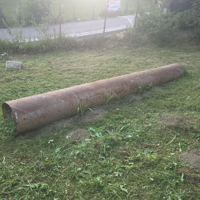 Tub metalic pentru podet