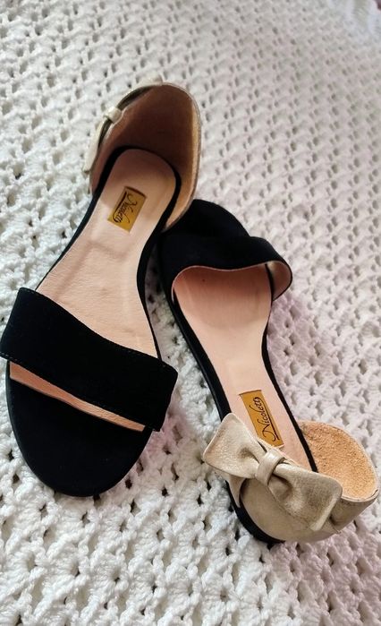 Sandale piele întoarsă