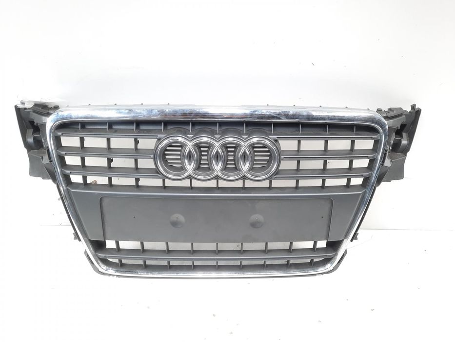Grila bara fata centrala cu sigla, cod 8K0853651, Audi A4 Avant (8K5, B8)