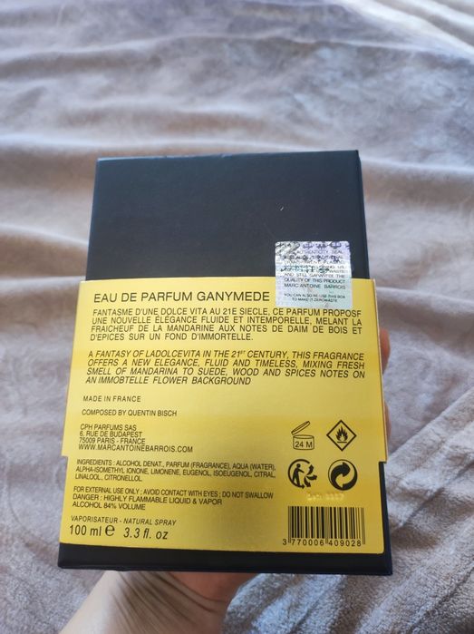 Духи Ганимед оригинал