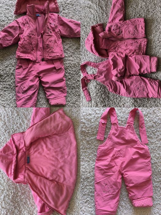Комбинезоны куртки для девочки с рождения