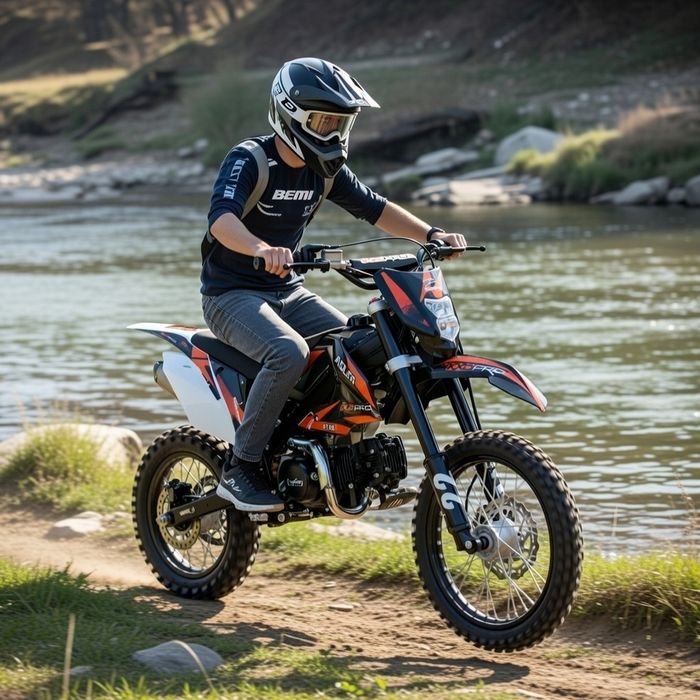 CROS DB-612 EK 140 BEMI GT-K PRO J17 pornire buton + pedala cu far