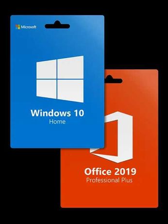 Windows 10 Home + 2019 pro plus Office