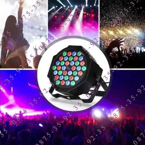 36 LED диода PAR Диско ПРОЖЕКТОР, Парти Дискотечен ПРОЕКТОР, лед ЛАМПА