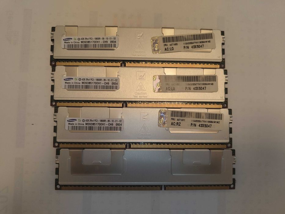 (x275) DDR3/DDR3L ECC Enterprise RAM Memory Lot/Bucati (Adata, IBM, Samsung, Hynix, Micron)