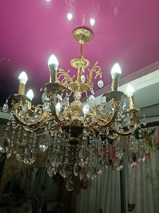 Люстры хрустальные