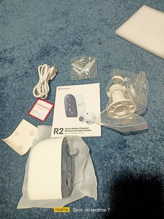 Безжична акумулаторна WiFi IP 2К камера Galayou 2R