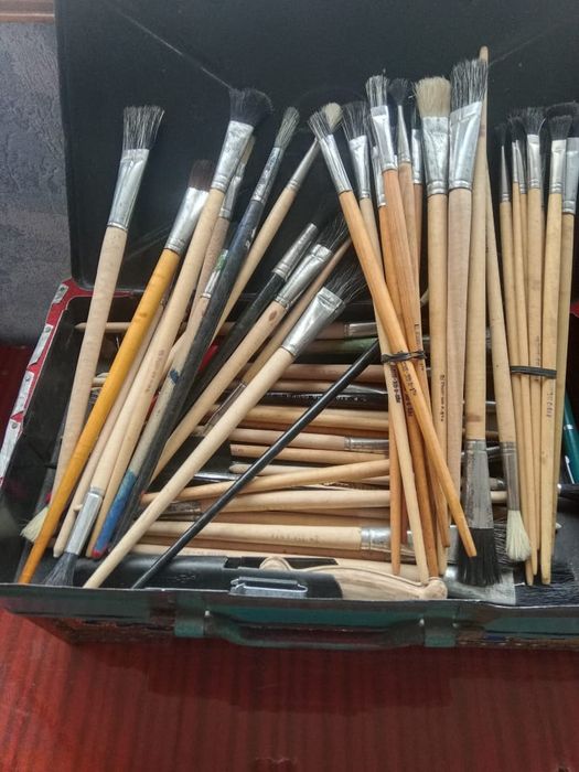 Натуральный кисточки для рисования.