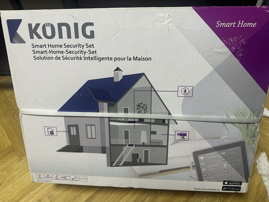 Смарт система за защита на дома Konig