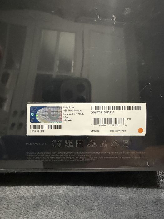 Vand Camere Ubiquiti UniFi Camera AI 360 (UVC-AI-360)