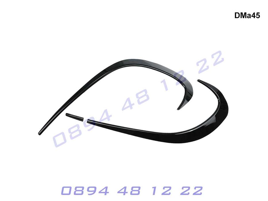 Тунинг Добавка Сплитер Предна Броня Mercedes CLA W117 Мерцедес В117