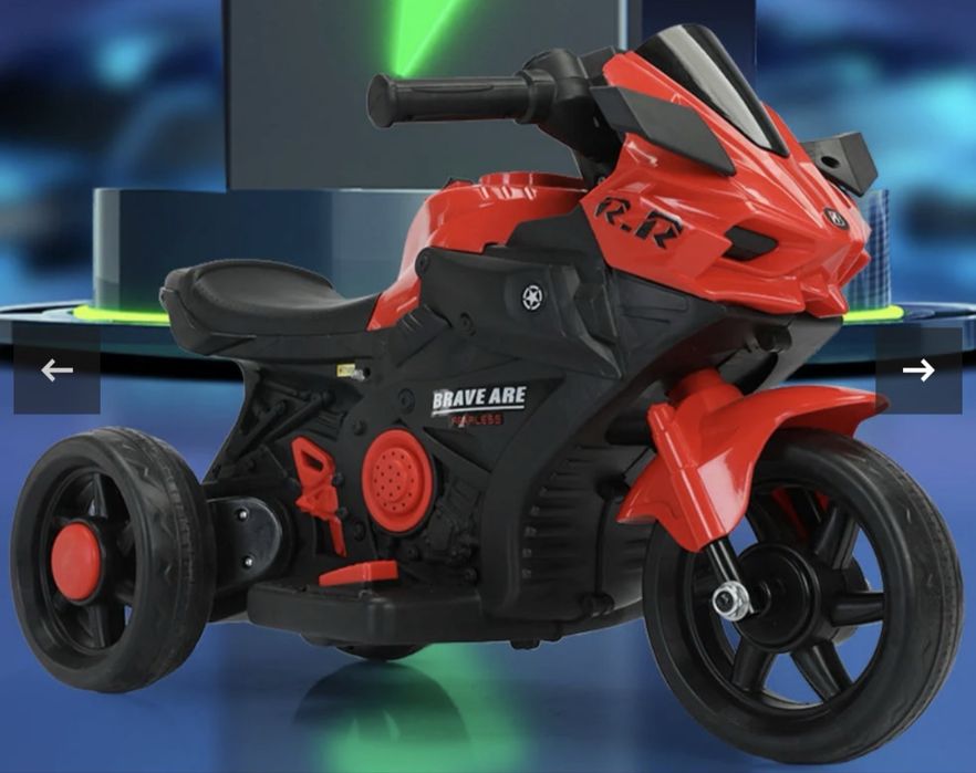 Motocicleta Electrica Cu Acumulator Pentru Copii Cu Melodii Si Lumini, 6V, 3 Roti Produs Nou !! Garanție !!