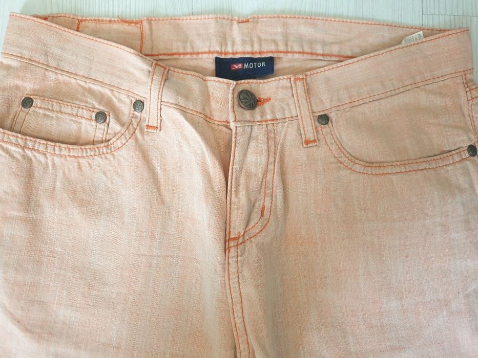 Pantaloni Blue Jeans  Motor - blugi  material subtire de vara