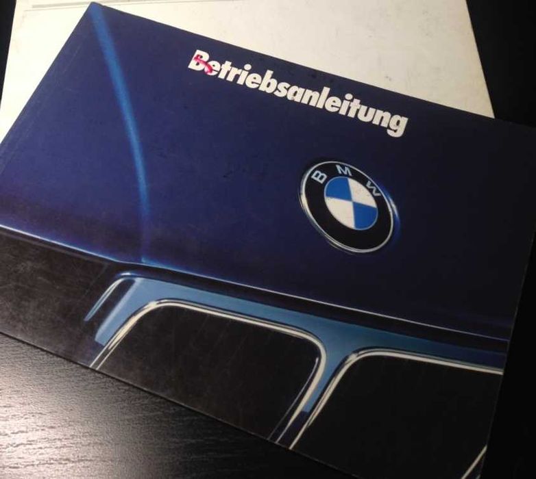 Книга  BMW e34 на немецком