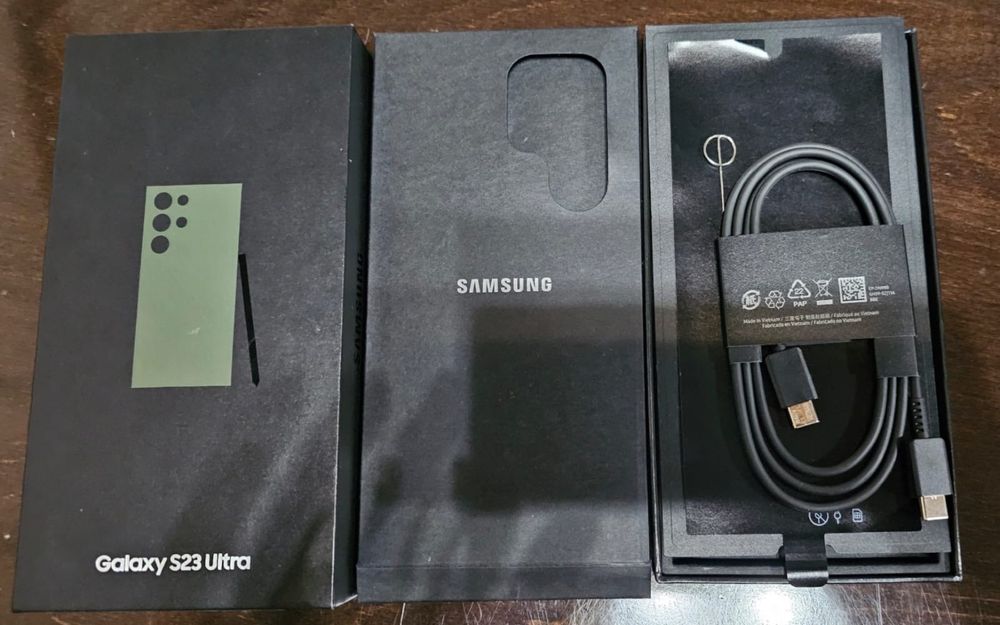 Samsung Galaxy S23 Ultra 512GB- Отлично състояние, пълен комплект