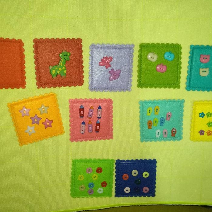 Развивает из фетра. Алфавит.