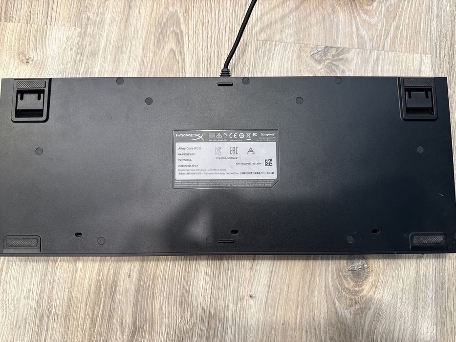 Клавиатура hyperx Alloy core RGB
