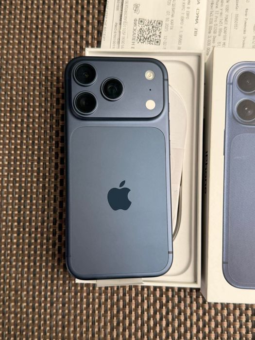 НОВ! *ЛИЗИНГ* iPhone 17 Pro 256Gb Deep Blue 24М ГАРАНЦИЯ