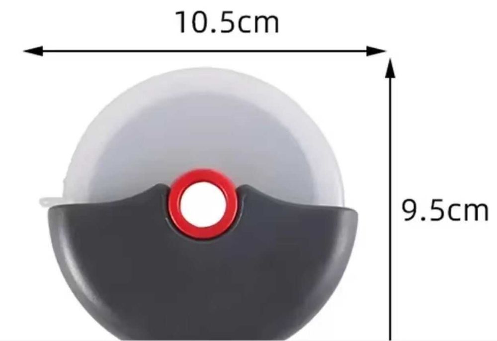 Нож за рязане на пица Ролкова резачка от неръждаема стомана