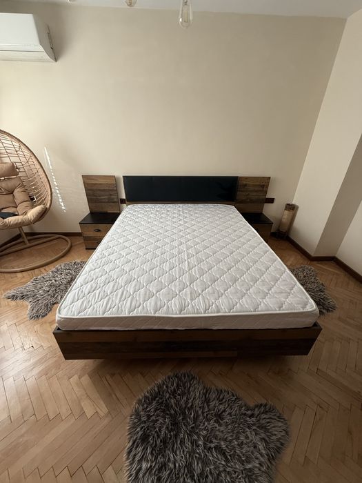 Спалня и 2 бр. нощни шкафчета ,, Ирим”