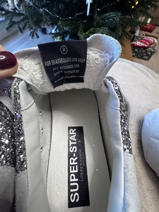 Golden Goose superstar glitter