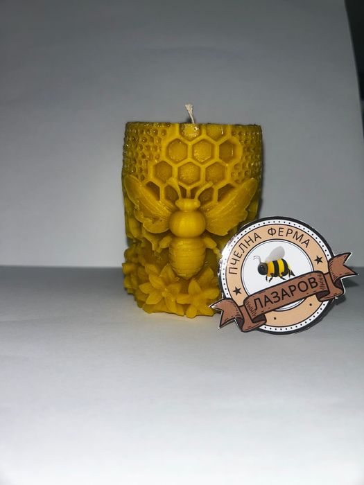 Свещ от пчелен восък