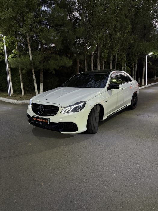 Mercedes Benz w212 E63  Mator M157 V8 6.2 525 HP Rastamojka qilingan