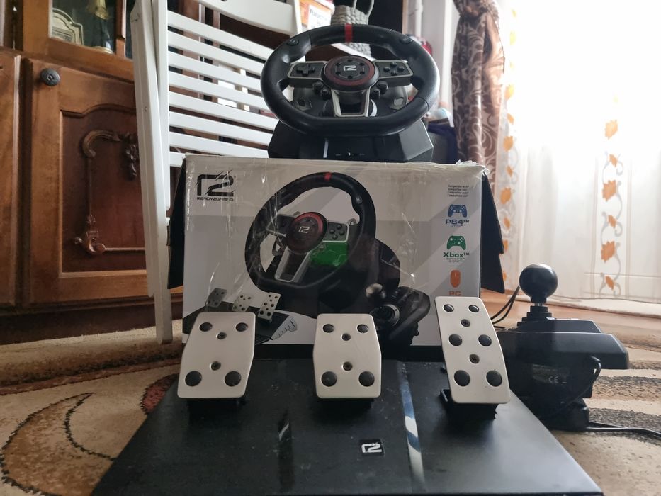 Volan gaming pc ,ps 3-4 , Xbox x/s & one și switch