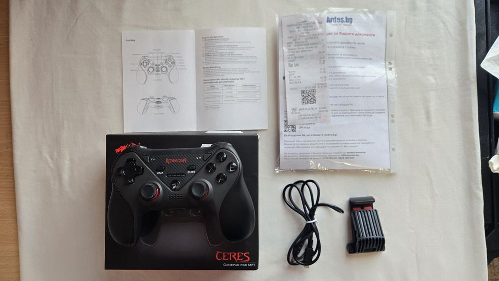 Безжичен геймпад Redragon Ceres G812