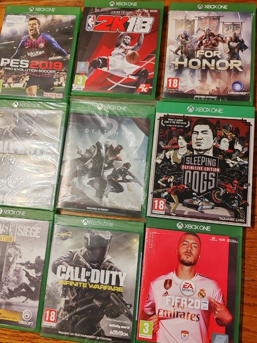 Jacuri Xbox one Xbox Series X S gaming fifa,call of duty,Pes games