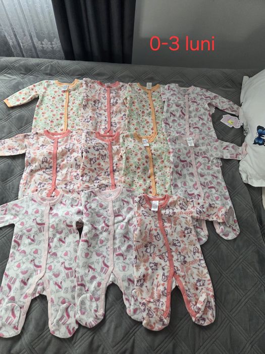 Salopete noi bebe fleece