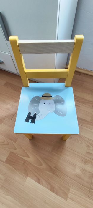 Masa lemn copii cu 2 scaune