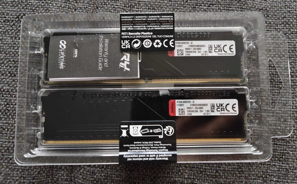Cu Garantie Altex Memorie DDR5 32Gb Kingston Fury (2x16GB) 6000MT/s CL36 KF560C36BBE2K2-32 AMD EXPO