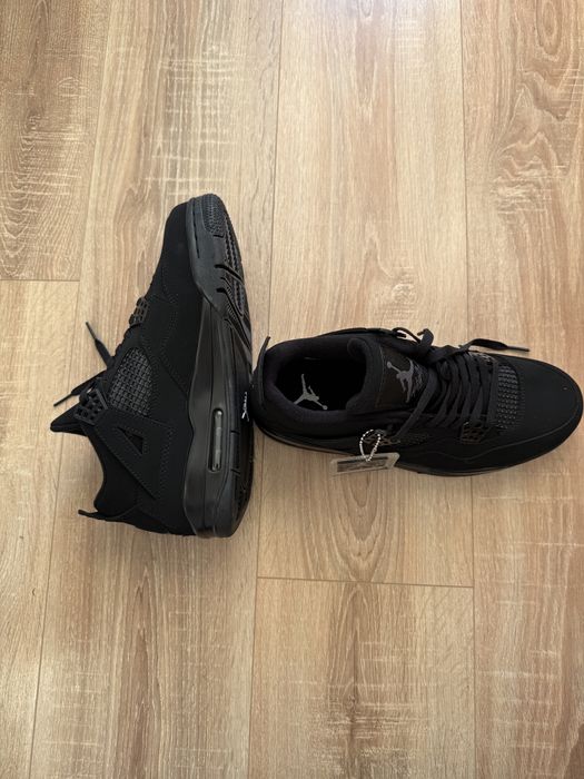 Jordan 4 Black Cat (Marimea 43)