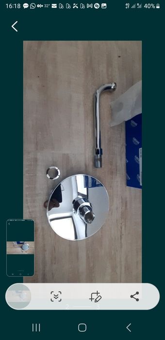 Vand set de dus Grohe Euforia
