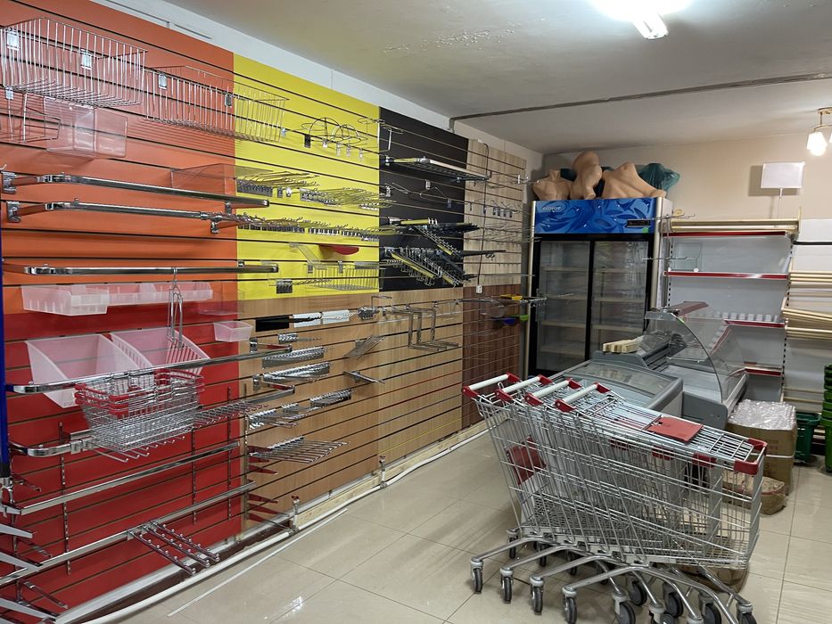 торговое оборудование, экономпанель вешала крючки полки г. Караганда