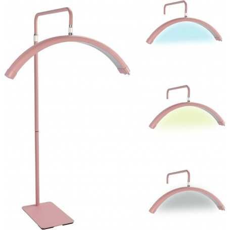 Lampa semiluna | Moonlight LED premium | 50w, 28inch | roz/alba/neagra