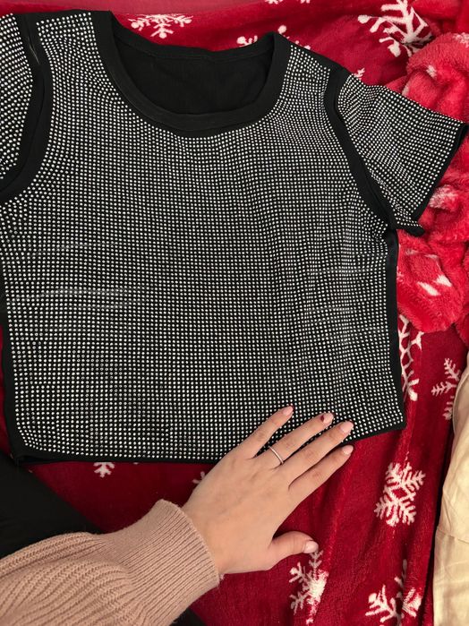 Блестяща нова блуза one size