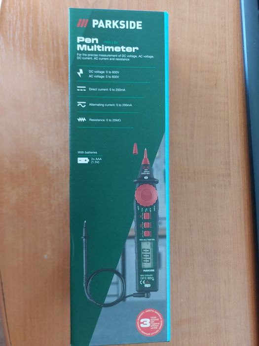 Multimetru tip pix Parkside NOU