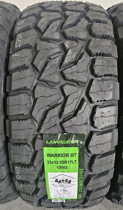 33x12.5 R17, 120Q, LANVIGATOR Warrior R/T, Anvelope Off Road M+S