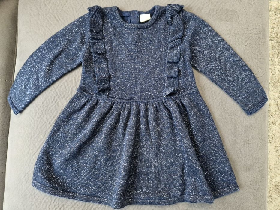 Детска рокля финно плетиво H&m