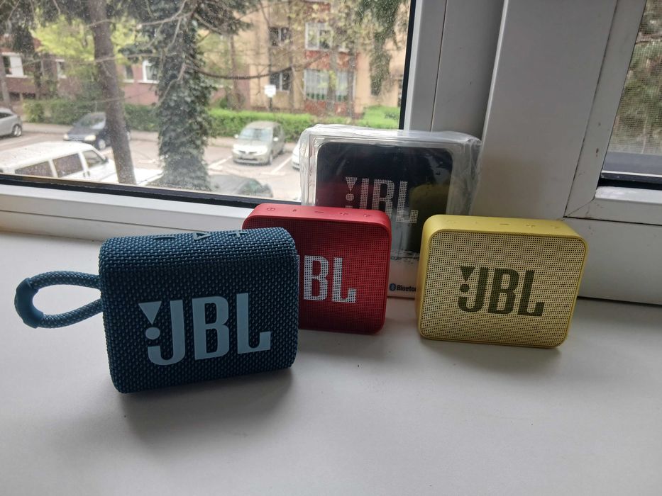 Boxe portabile JBL GO 2 (3 buc, una sigilată) + JBL GO 3 – stare foarte bună