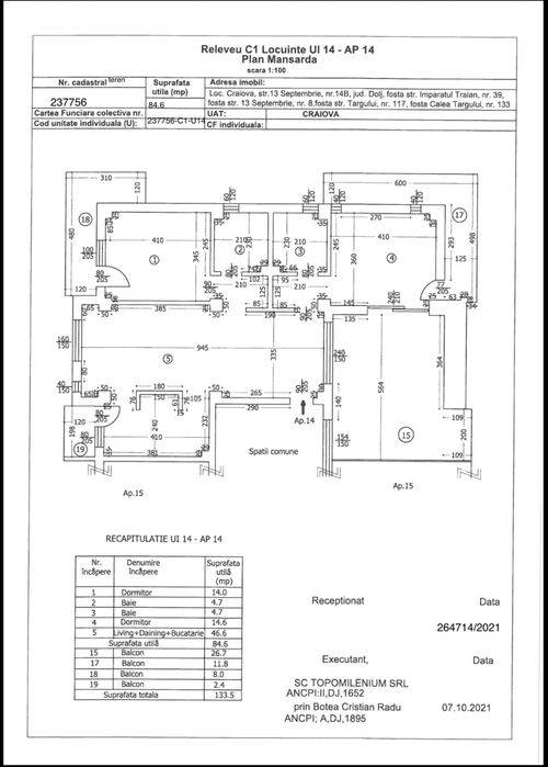 Penthouse Imparatul Traian Resindece