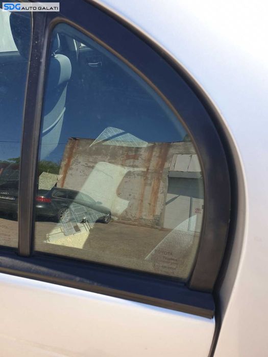 Geam Sticla Fix de la Usa Portiera Stanga Spate Toyota Avensis T22 Berlina Sedan 1997 - 2003 [C0826]